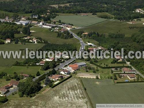 Photo aérienne de glise-Neuve-de-Vergt