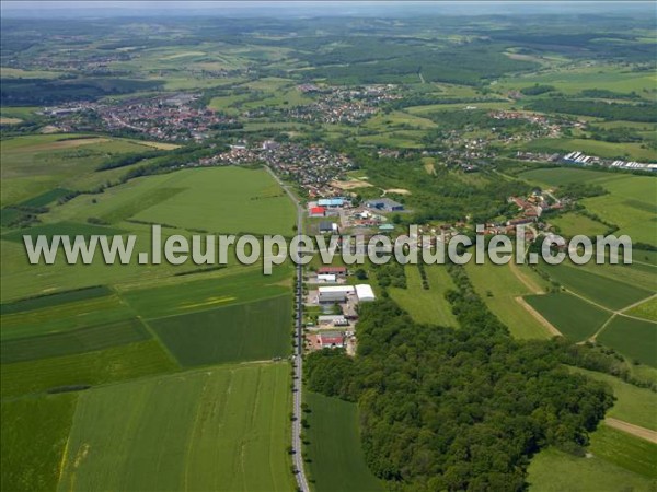 Photo aérienne de Bouzonville