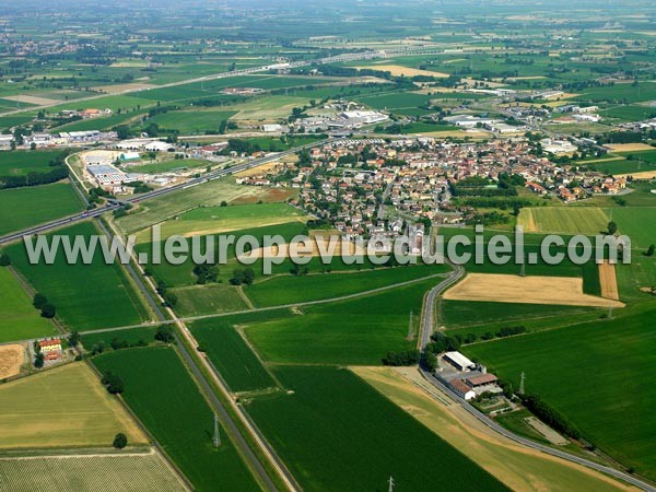 Photo aérienne de Guardamiglio