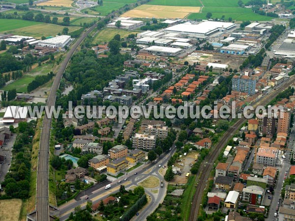 Photo aérienne de Melegnano