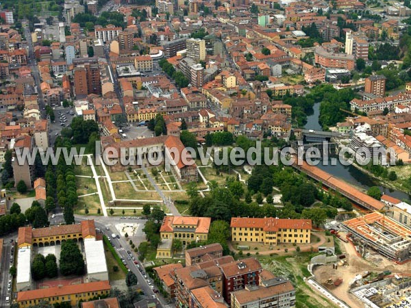 Photo aérienne de Melegnano