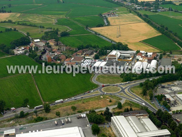 Photo aérienne de Melegnano