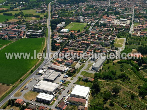 Photo aérienne de San Colombano al Lambro