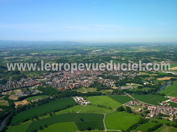 Photo aérienne de San Colombano al Lambro