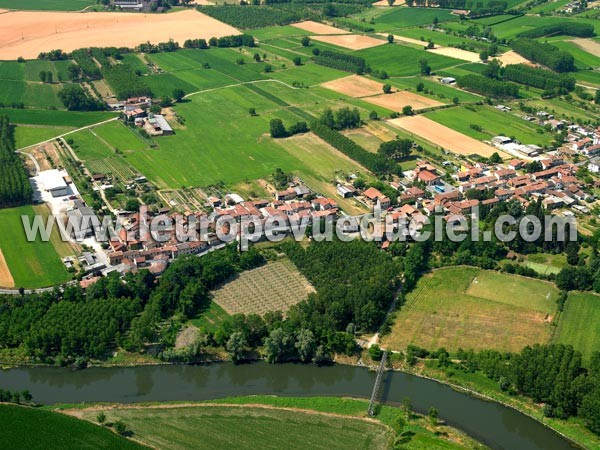 Photo aérienne de San Colombano al Lambro