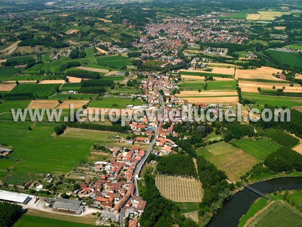 Photo aérienne de San Colombano al Lambro