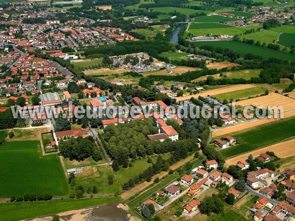 Photo aérienne de San Colombano al Lambro