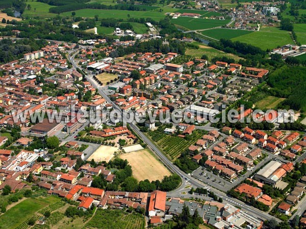 Photo aérienne de San Colombano al Lambro