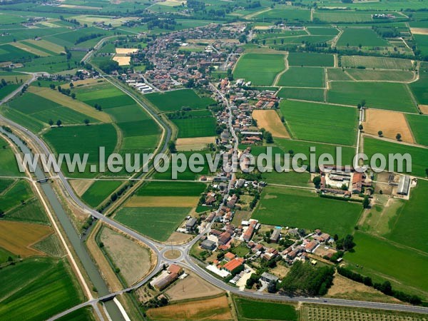 Photo aérienne de Santo Stefano Lodigiano