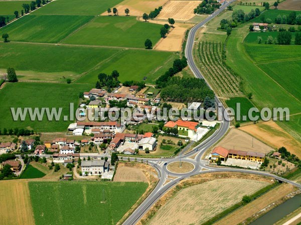 Photo aérienne de Santo Stefano Lodigiano