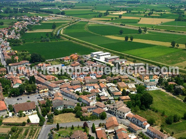 Photo aérienne de Santo Stefano Lodigiano