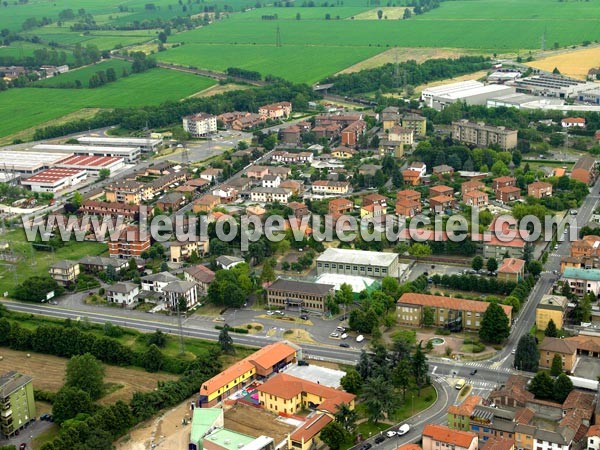 Photo aérienne de Tavazzano con Villavesco