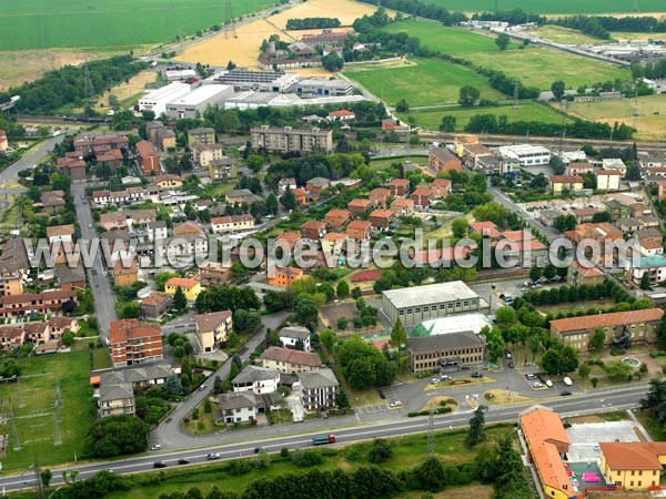 Photo aérienne de Tavazzano con Villavesco