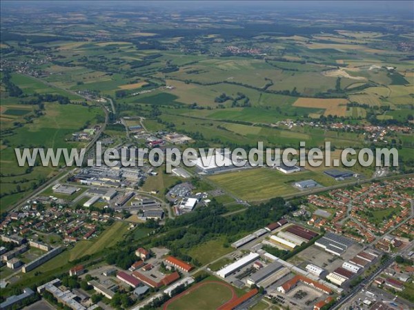 Photo aérienne de Sarrebourg