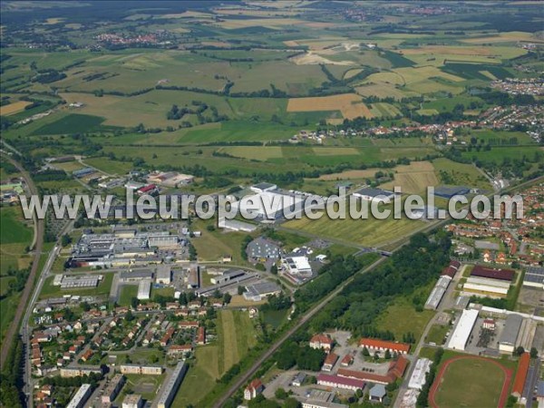 Photo aérienne de Sarrebourg