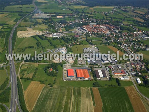 Photo aérienne de Phalsbourg