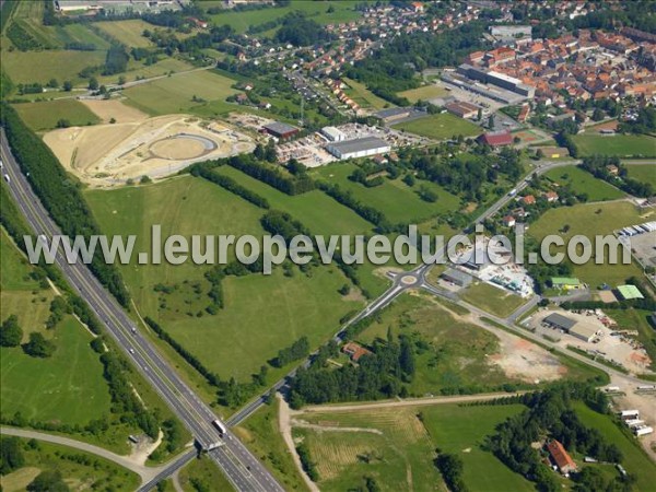 Photo aérienne de Phalsbourg