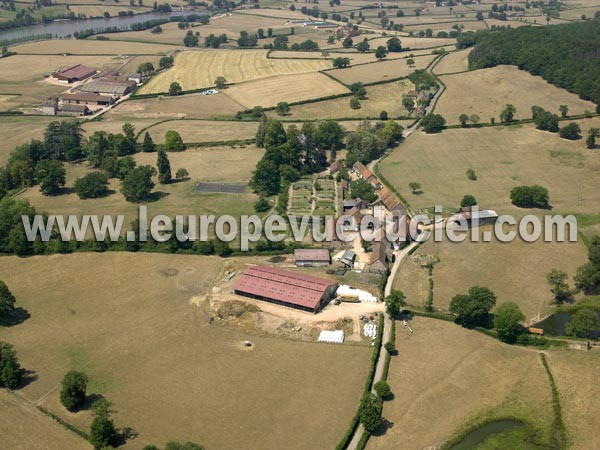 Photo aérienne de Beaubery