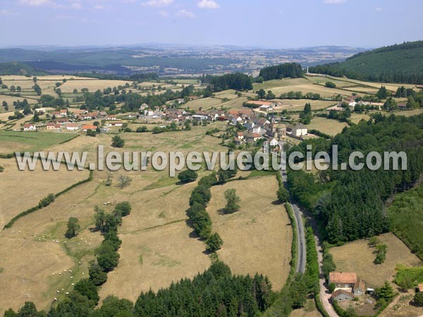 Photo aérienne de Beaubery