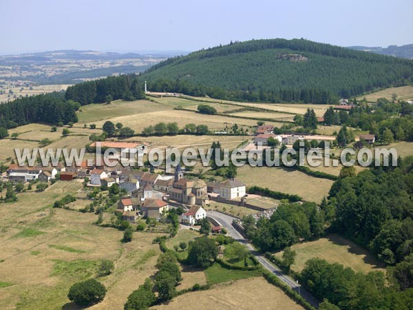 Photo aérienne de Beaubery