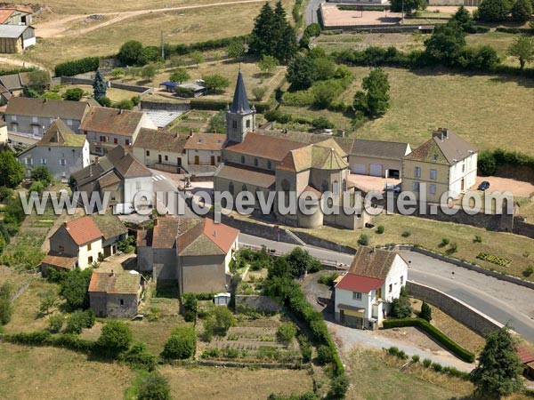 Photo aérienne de Beaubery