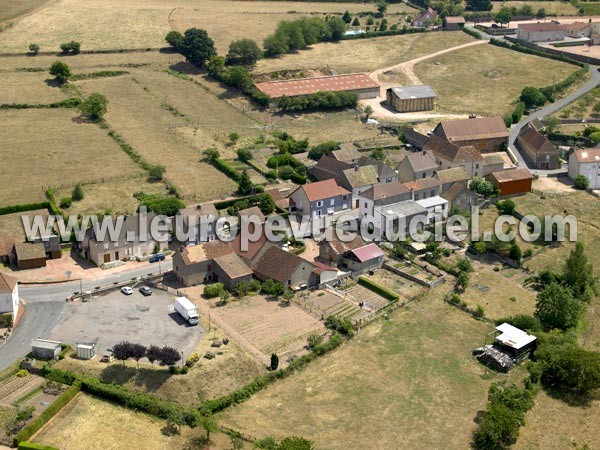 Photo aérienne de Beaubery