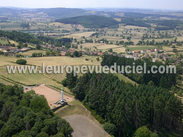 Photo aérienne de Beaubery