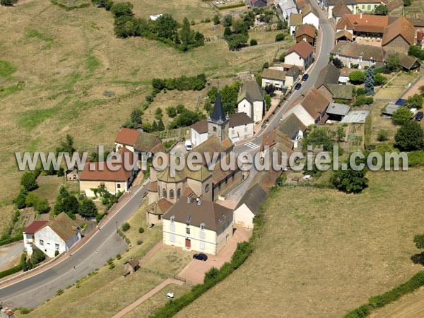 Photo aérienne de Beaubery