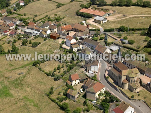 Photo aérienne de Beaubery