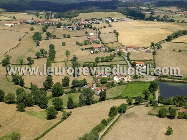 Photo aérienne de Beaubery