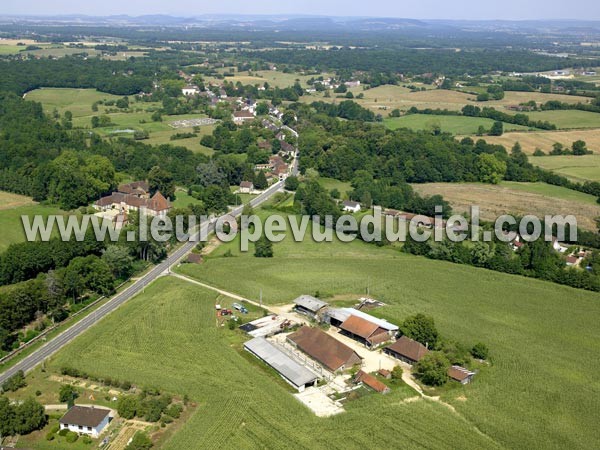 Photo aérienne de Beaurepaire-en-Bresse