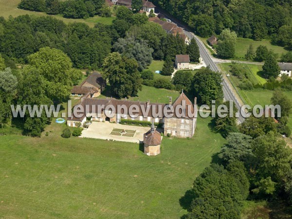 Photo aérienne de Beaurepaire-en-Bresse