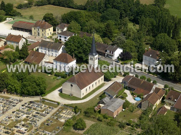 Photo aérienne de Beaurepaire-en-Bresse