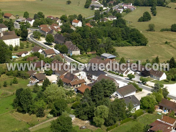 Photo aérienne de Beaurepaire-en-Bresse