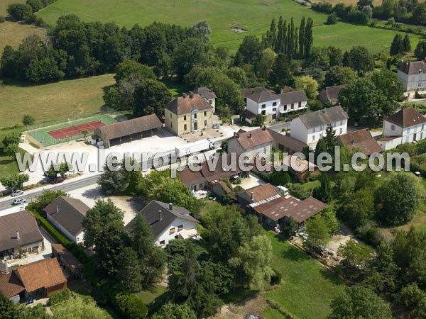 Photo aérienne de Beaurepaire-en-Bresse