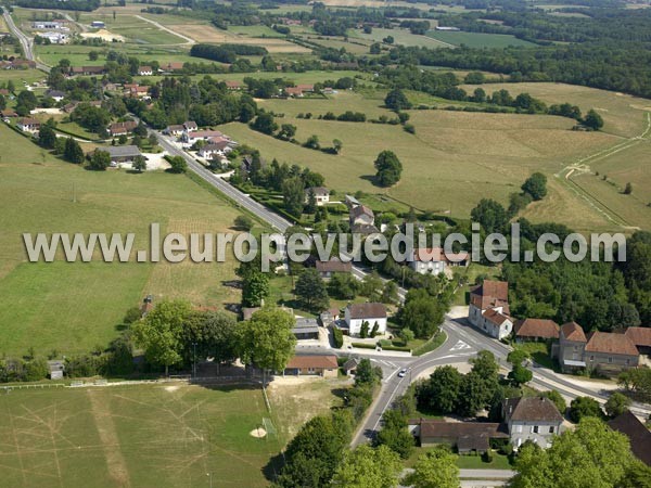 Photo aérienne de Beaurepaire-en-Bresse