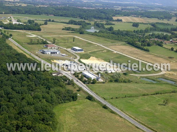 Photo aérienne de Beaurepaire-en-Bresse