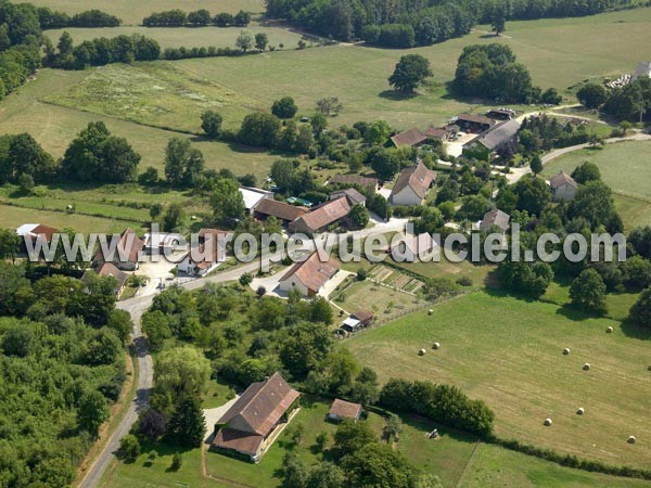 Photo aérienne de Beaurepaire-en-Bresse