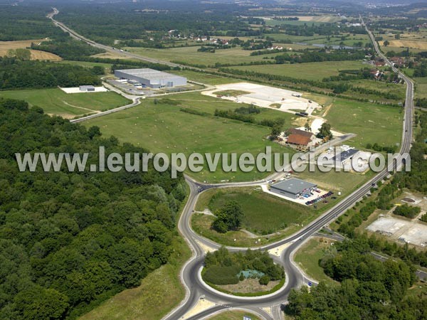 Photo aérienne de Beaurepaire-en-Bresse