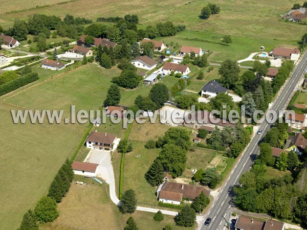 Photo aérienne de Beaurepaire-en-Bresse