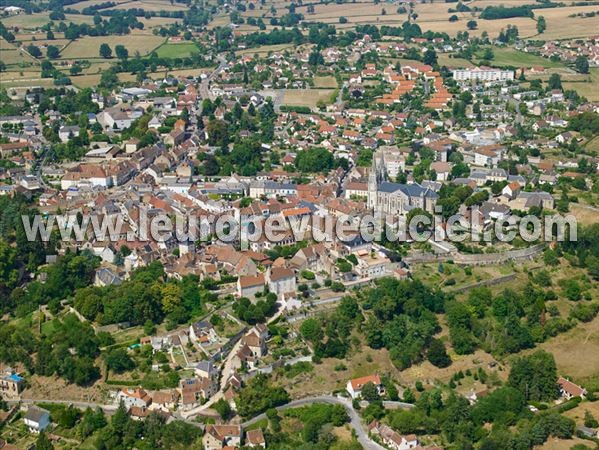 Photo aérienne de Bourbon-Lancy