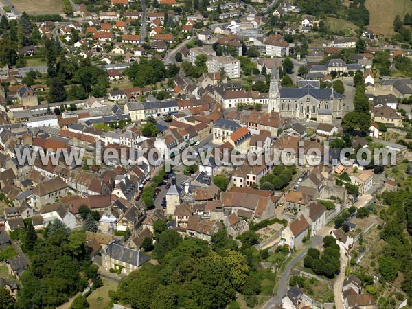 Photo aérienne de Bourbon-Lancy