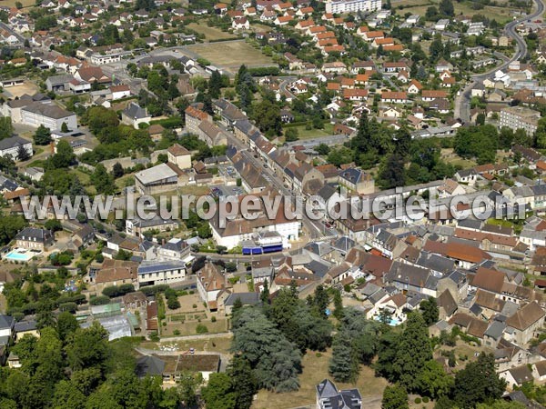 Photo aérienne de Bourbon-Lancy