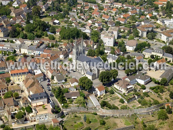 Photo aérienne de Bourbon-Lancy