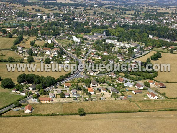 Photo aérienne de Bourbon-Lancy