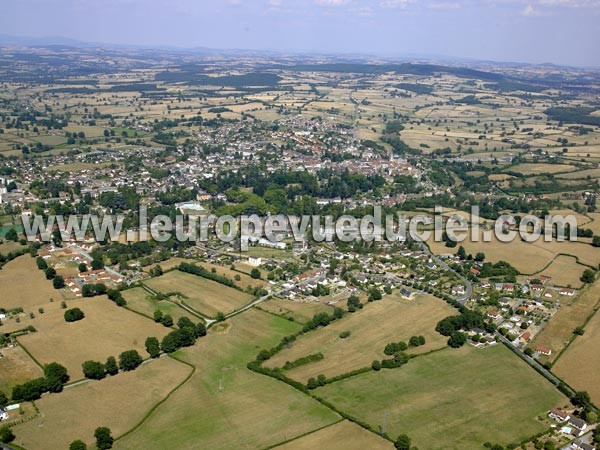 Photo aérienne de Bourbon-Lancy