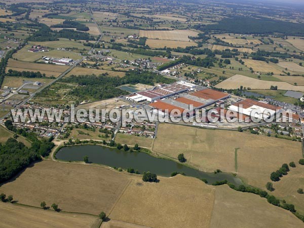 Photo aérienne de Bourbon-Lancy