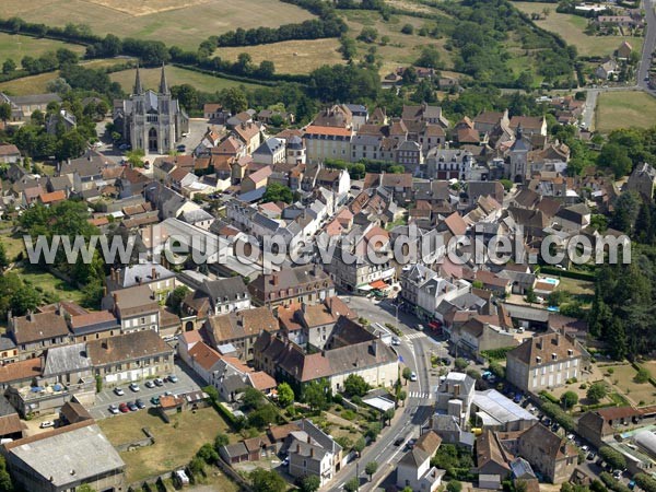 Photo aérienne de Bourbon-Lancy