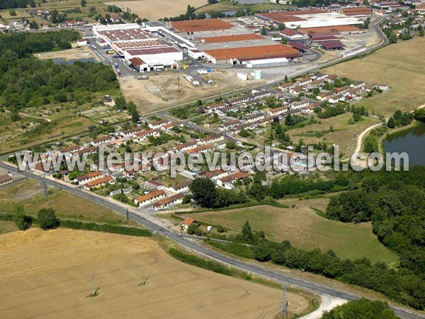 Photo aérienne de Bourbon-Lancy