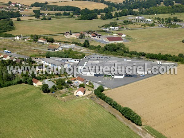 Photo aérienne de Bourbon-Lancy